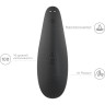 Бесконтактный клиторальный стимулятор WOMANIZER CLASSIC 2 черный WZ222SG9